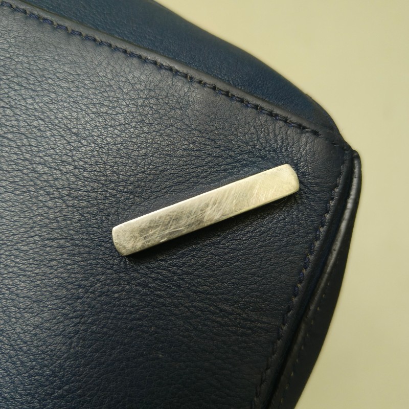 【8成新】㊣✨ LOEWE ✨羅威 （附防塵袋）Puzzle 拼圖 中號 藍紫色  小牛皮 肩背包 斜背包/二手包/二手精品🌳二手樹屋🌳-15