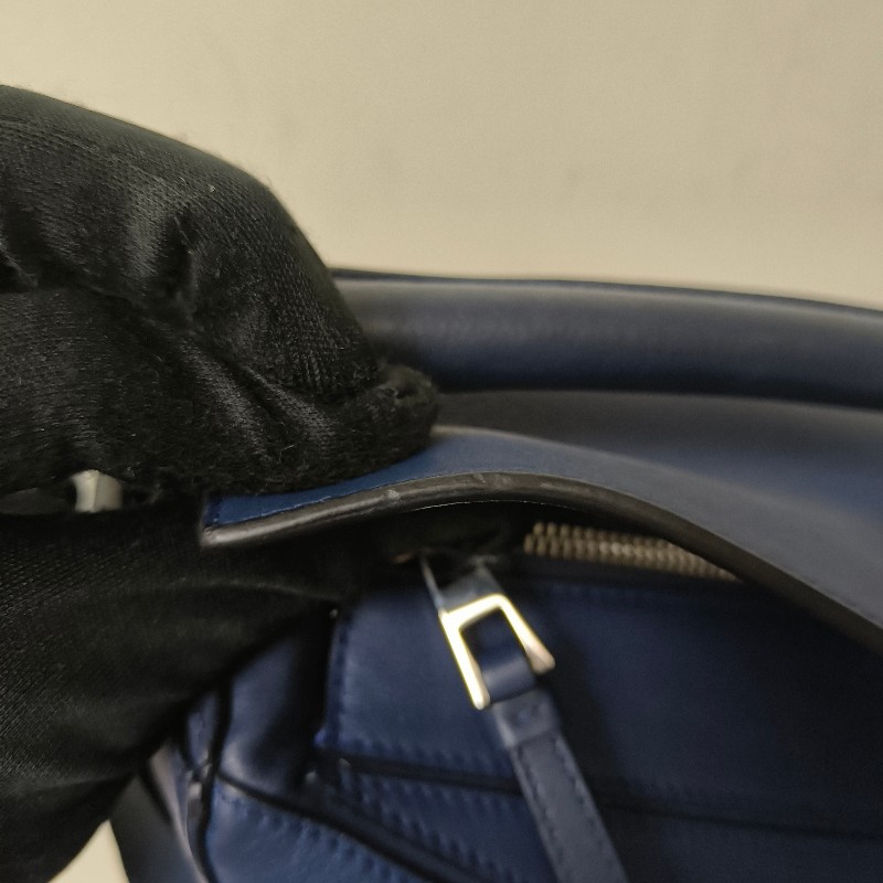 【8成新】㊣✨ LOEWE ✨羅威 （附防塵袋）Puzzle 拼圖 中號 藍紫色  小牛皮 肩背包 斜背包/二手包/二手精品🌳二手樹屋🌳-23