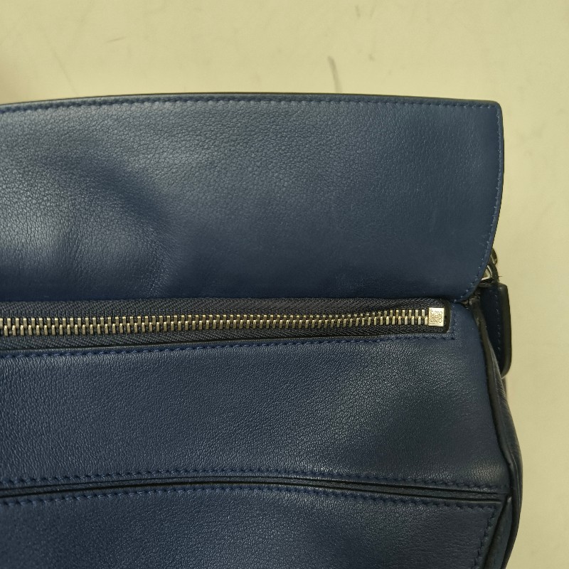 【8成新】㊣✨ LOEWE ✨羅威 （附防塵袋）Puzzle 拼圖 中號 藍紫色  小牛皮 肩背包 斜背包/二手包/二手精品🌳二手樹屋🌳-27