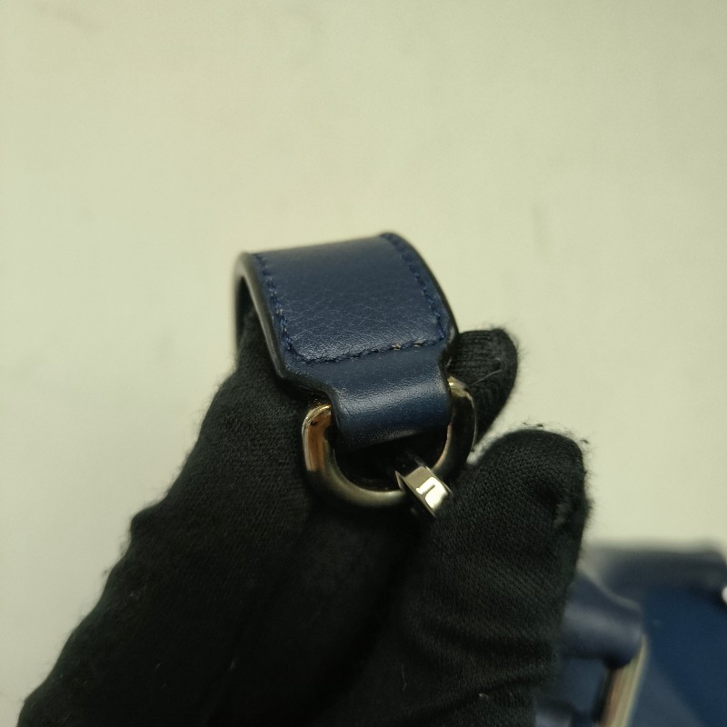 【8成新】㊣✨ LOEWE ✨羅威 （附防塵袋）Puzzle 拼圖 中號 藍紫色  小牛皮 肩背包 斜背包/二手包/二手精品🌳二手樹屋🌳-56