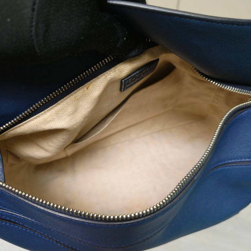 【8成新】㊣✨ LOEWE ✨羅威 （附防塵袋）Puzzle 拼圖 中號 藍紫色  小牛皮 肩背包 斜背包/二手包/二手精品🌳二手樹屋🌳-61