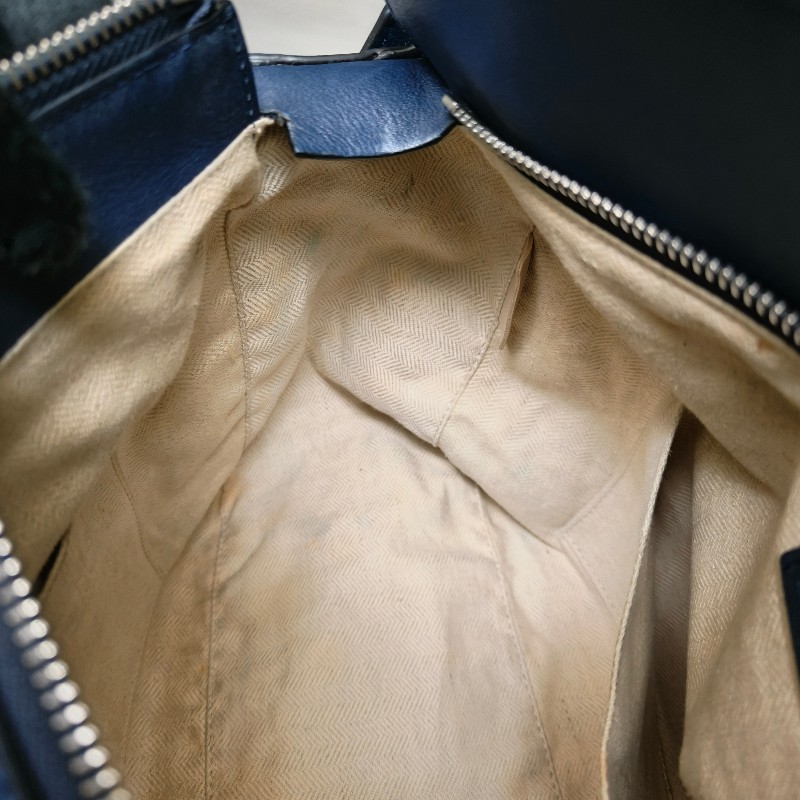 【8成新】㊣✨ LOEWE ✨羅威 （附防塵袋）Puzzle 拼圖 中號 藍紫色  小牛皮 肩背包 斜背包/二手包/二手精品🌳二手樹屋🌳-64