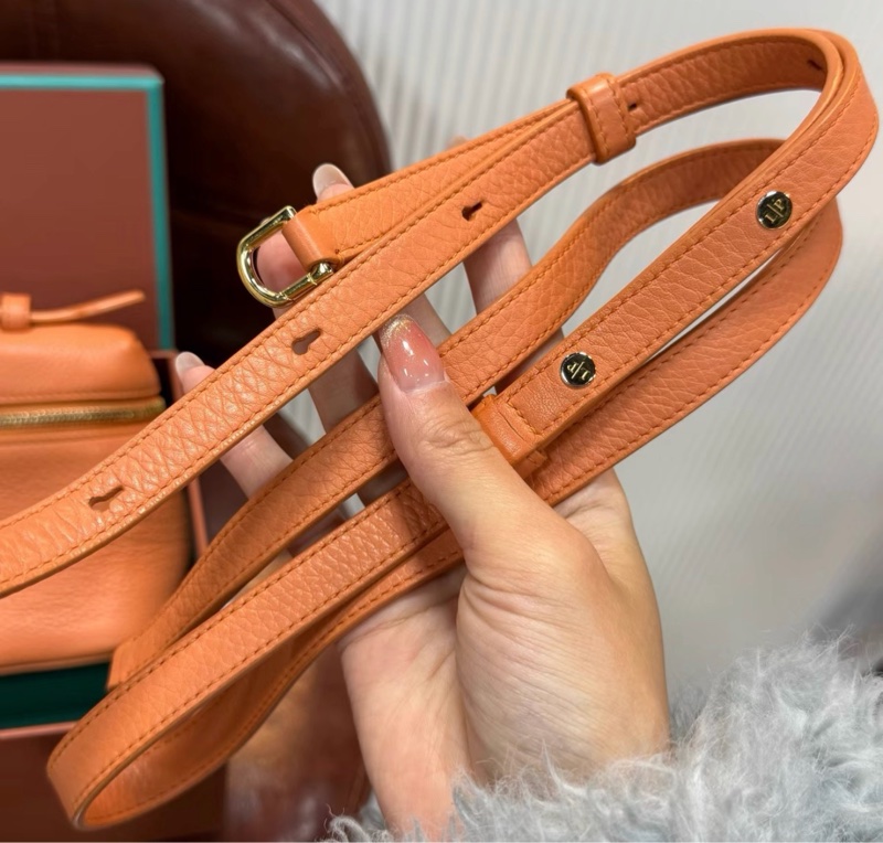 【98新 ✨ 全網最低價!】LP 19 ExtraPocket 19 飯盒包 橘色 荔枝牛皮 手拿包 單肩包 斜挎包(下單前先詢問庫存❗️)-6