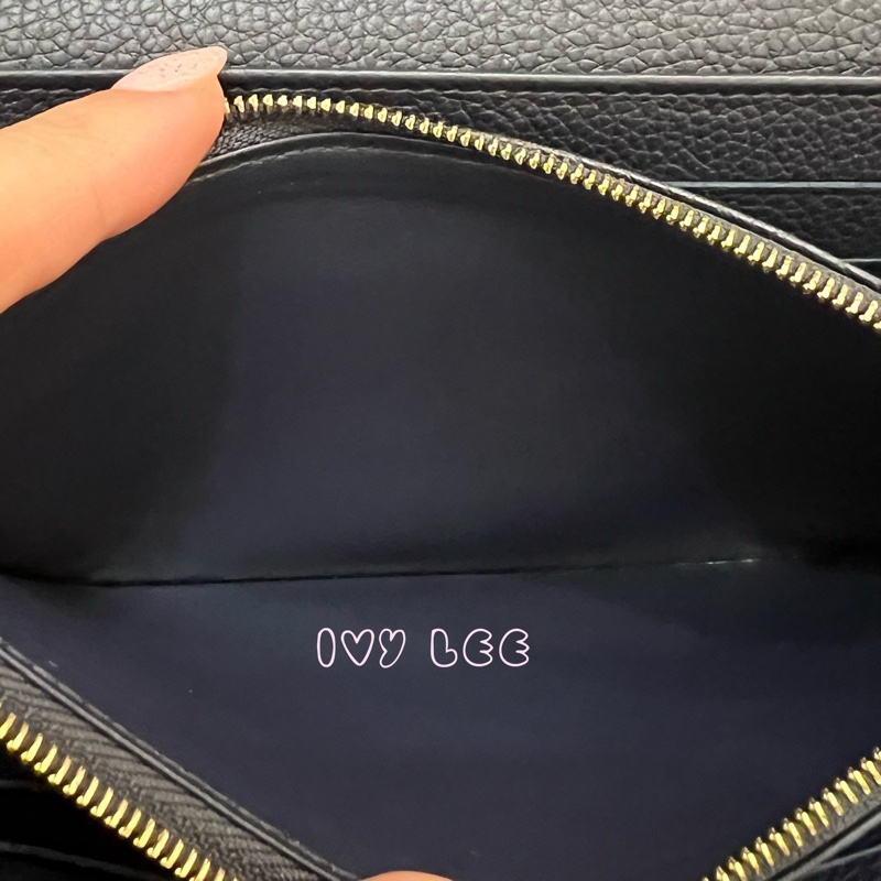 LOUIS VUITTON M62125 Sarah經典花紋牛皮壓紋扣式長夾(海軍藍) 正品 二手精品-11
