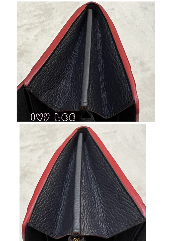 LOUIS VUITTON M62125 Sarah經典花紋牛皮壓紋扣式長夾(海軍藍) 正品 二手精品-19