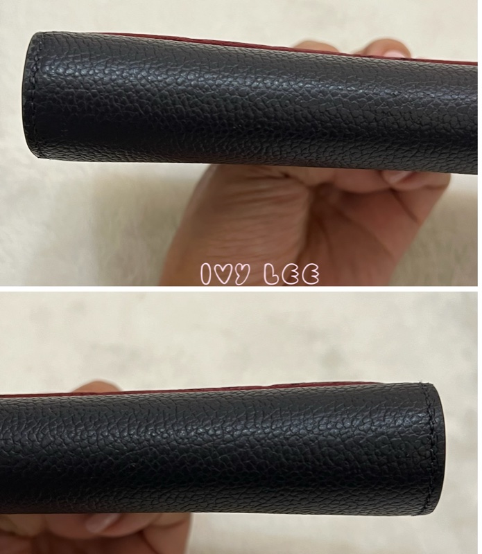 LOUIS VUITTON M62125 Sarah經典花紋牛皮壓紋扣式長夾(海軍藍) 正品 二手精品-21