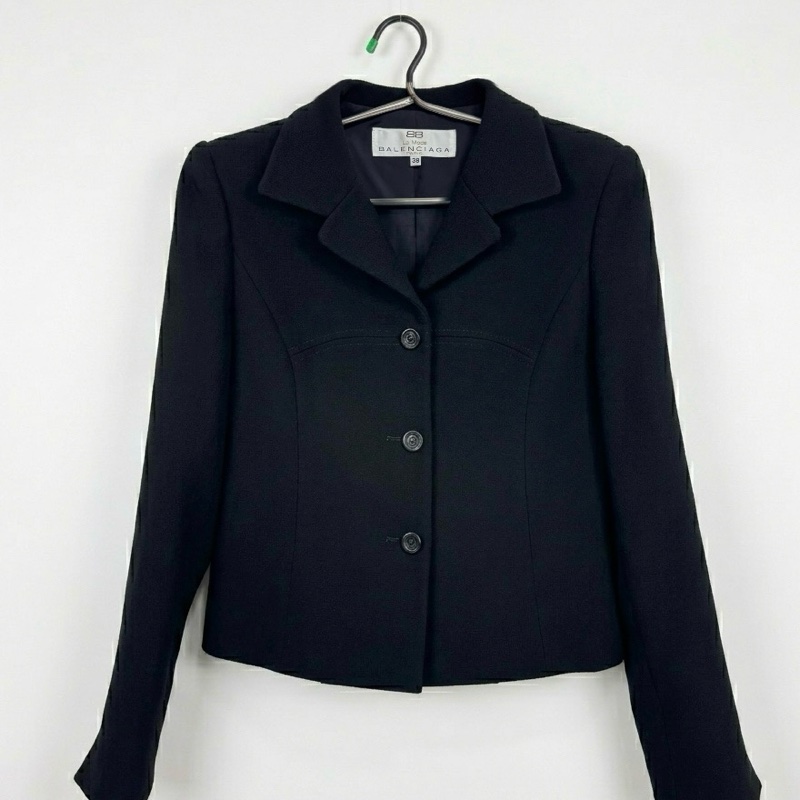 【全新閒置🎁】 Balenciaga 巴黎世家 修身版型 西裝外套 (專櫃10.6萬)-0