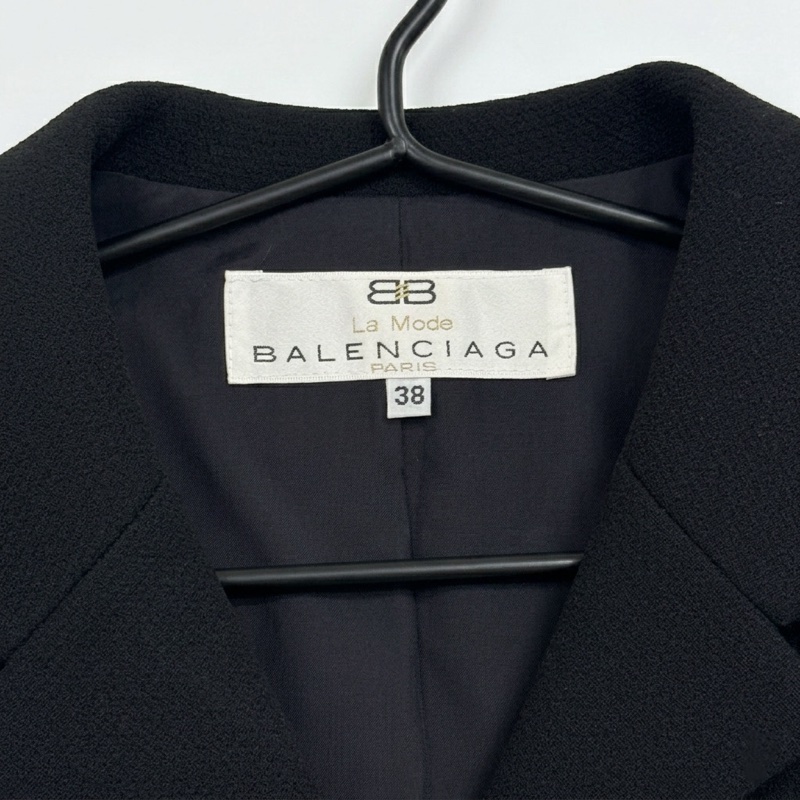 【全新閒置🎁】 Balenciaga 巴黎世家 修身版型 西裝外套 (專櫃10.6萬)-2