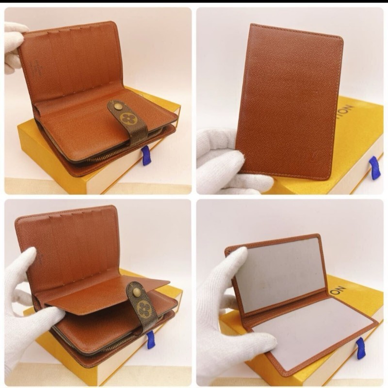 日本二手/LV/ 錢包+零錢袋+護照夾-9