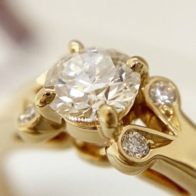 經典優雅 Cartier 卡地亞 Ballerine 芭蕾系列 18K金 750 玫瑰金 GIA 天然鑽石戒指 鑽戒-4