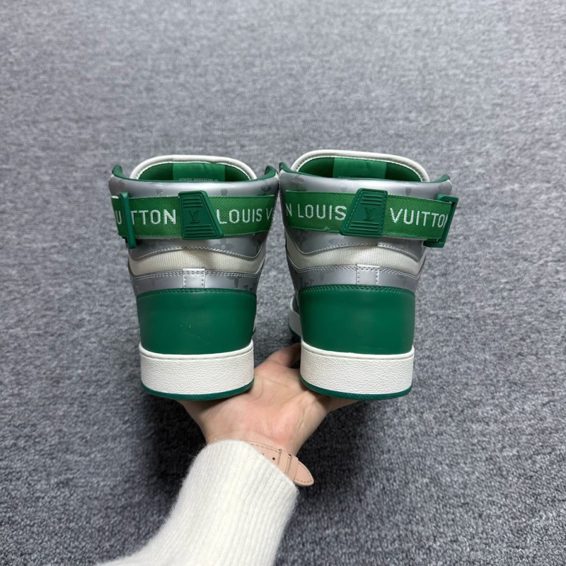 Louis Vuitton LV Rivoli系列 老花滿印高幫板鞋 41.5碼 UK7.5-2