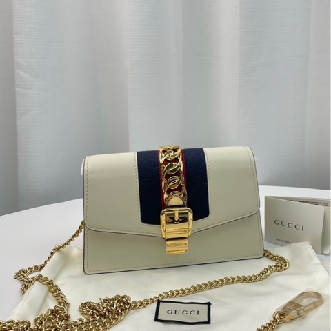 Gucci古馳塞爾維亞鏈條包16.5*9