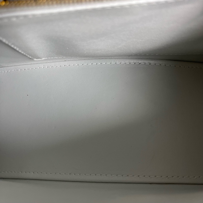 Balenciaga/巴黎世家 白金沙漏 s 金扣 鰐魚壓紋手提斜 挎包常青款 甜酷天花板 手拎肩背-8