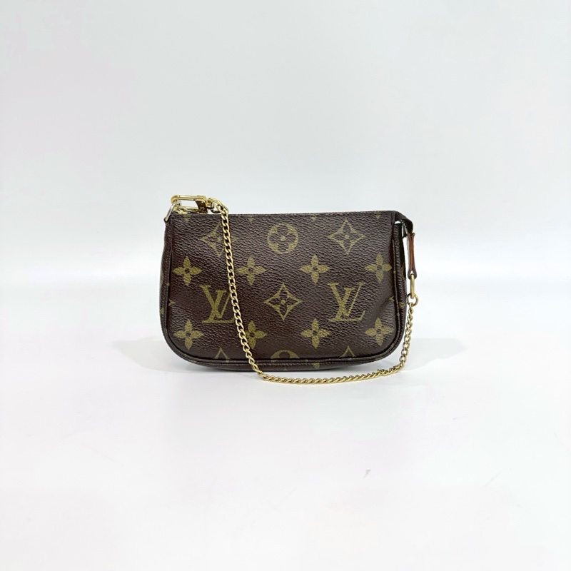 路易威登Louis Vuitton Mini Pochette 經典老花 迷你包 麻將包 M58009-10