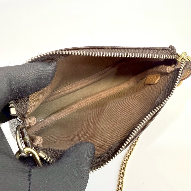 路易威登Louis Vuitton Mini Pochette 經典老花 迷你包 麻將包 M58009-15