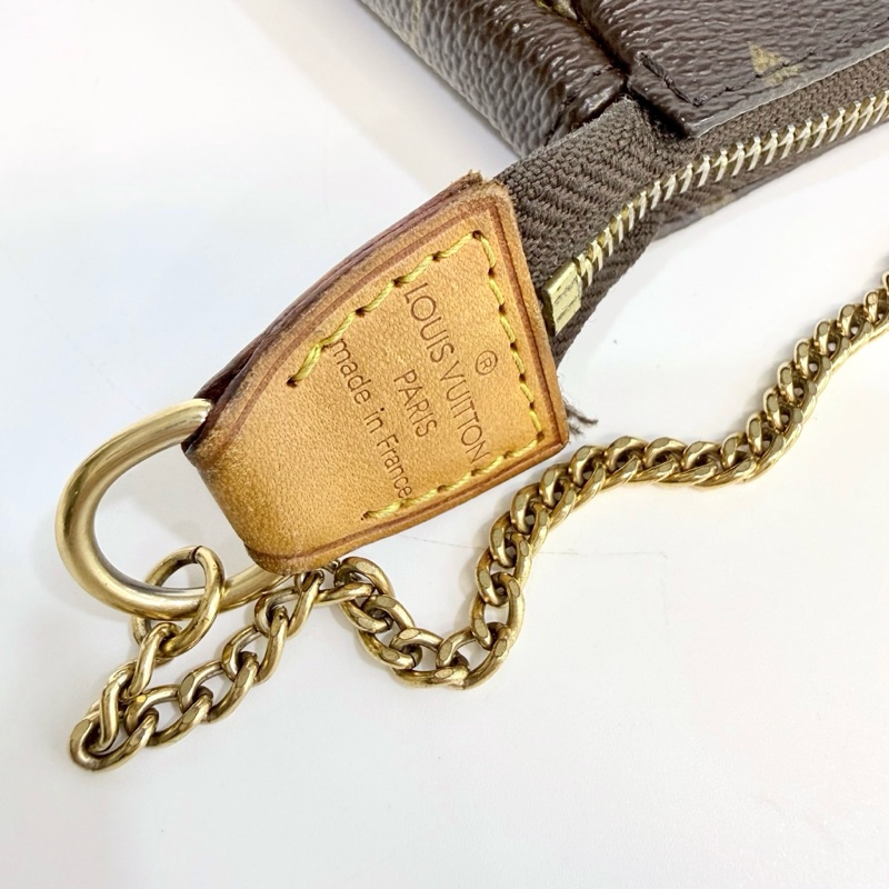 路易威登Louis Vuitton Mini Pochette 經典老花 迷你包 麻將包 M58009-21