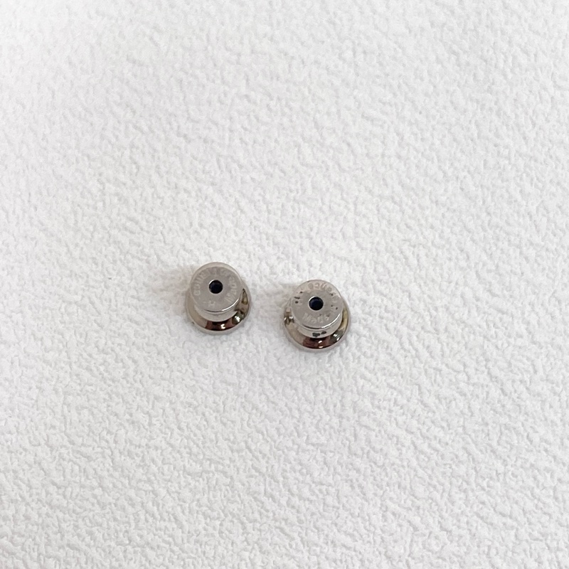 愛馬仕HERMES粉色拼銀色EILEEN H耳環 H616201 拍拍圈-6