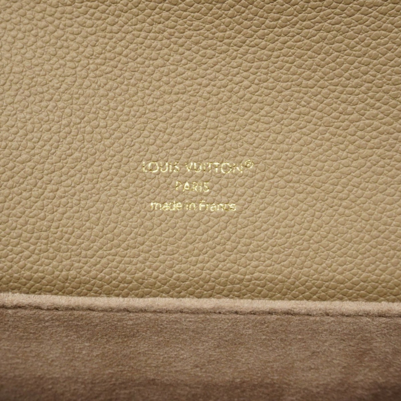 路易威登 Monogram Empreinte 雙色 Pochette Métis M23081 手提包,Tretreille 灰色/奶油色,女士 2 路包-4