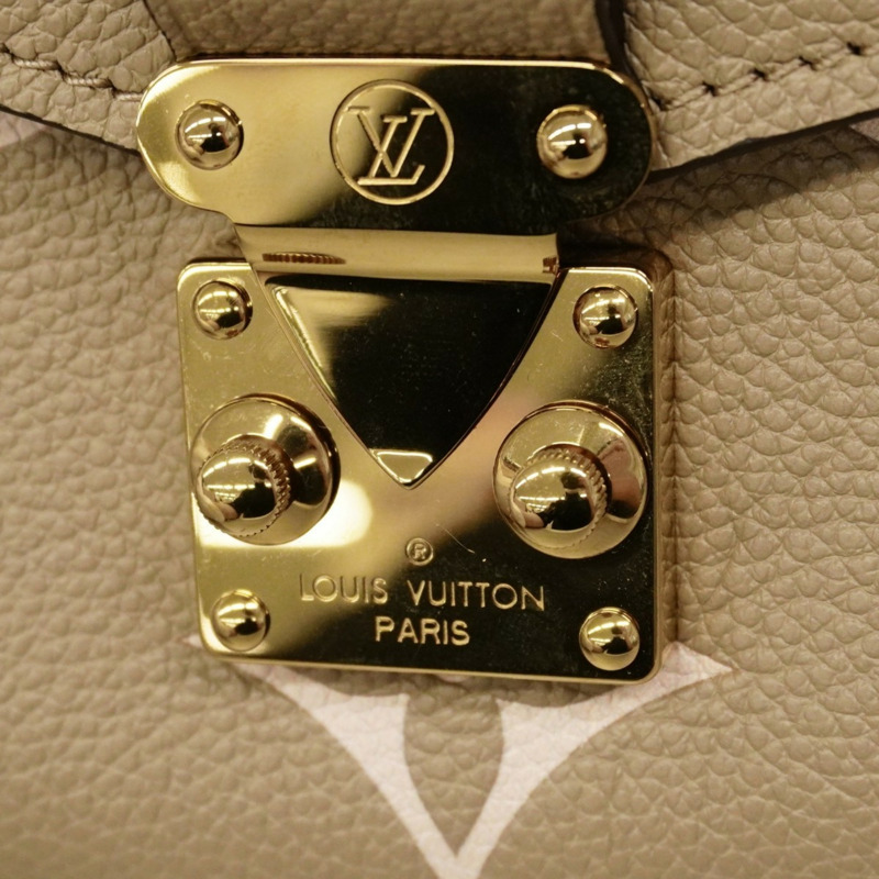 路易威登 Monogram Empreinte 雙色 Pochette Métis M23081 手提包,Tretreille 灰色/奶油色,女士 2 路包-6