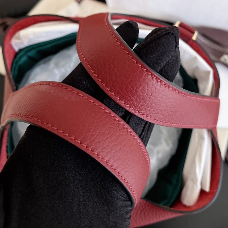 【全新品】愛馬仕Hermes picotin18 菜籃子 紅金扣tc皮K刻全模-4