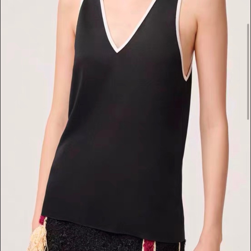 Chanel香奈兒26S爆款黑色背心-2