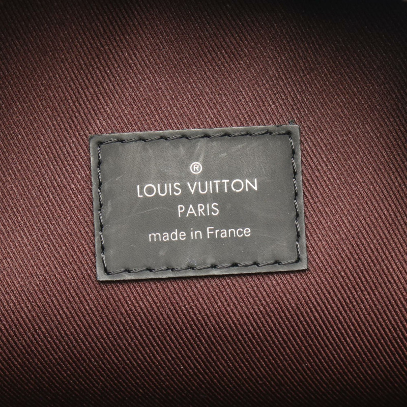 路易威登 Josh 雙肩包/手提包，塗層帆布和皮革，Monogram Macassar 圖案，男士，棕色/黑色，M41530-3