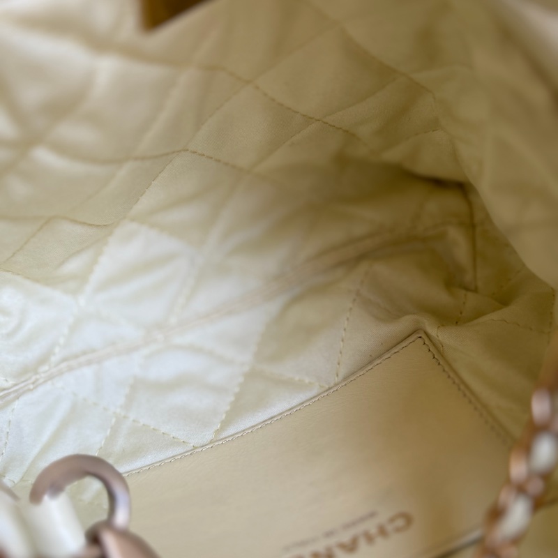 香奈兒 22bag mini 小雞黃 晶片款-19