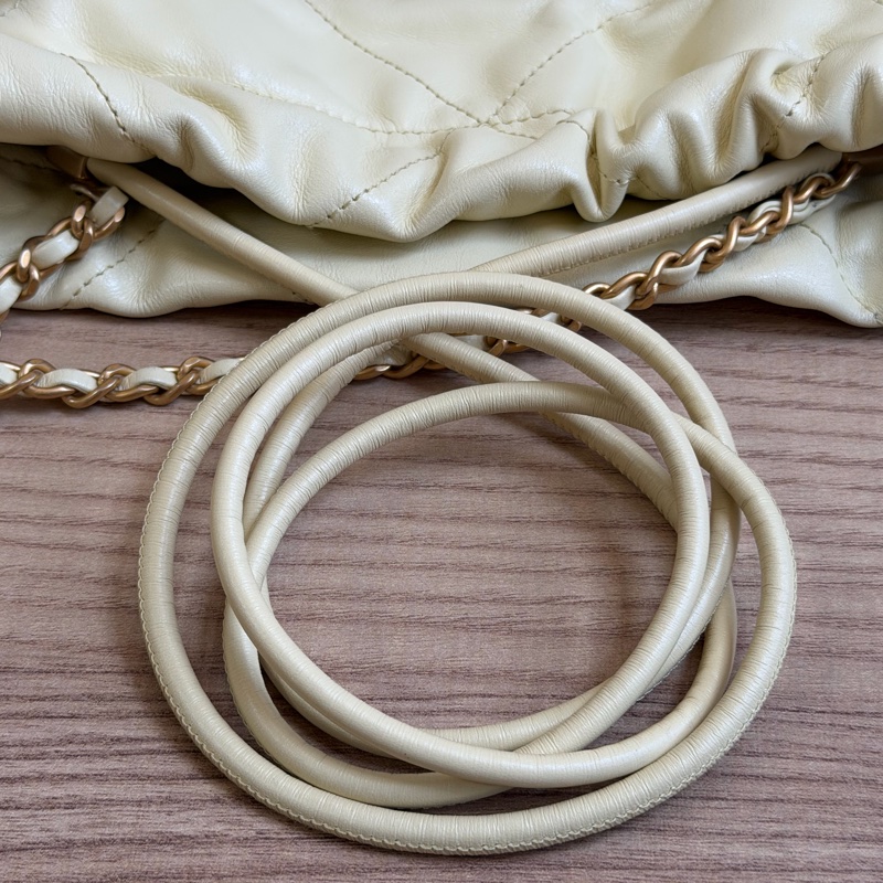 香奈兒 22bag mini 小雞黃 晶片款-22