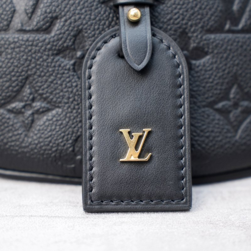 Louis Vuitton/路易威登 High Rise黑色壓紋牛皮腰包 近全新-4