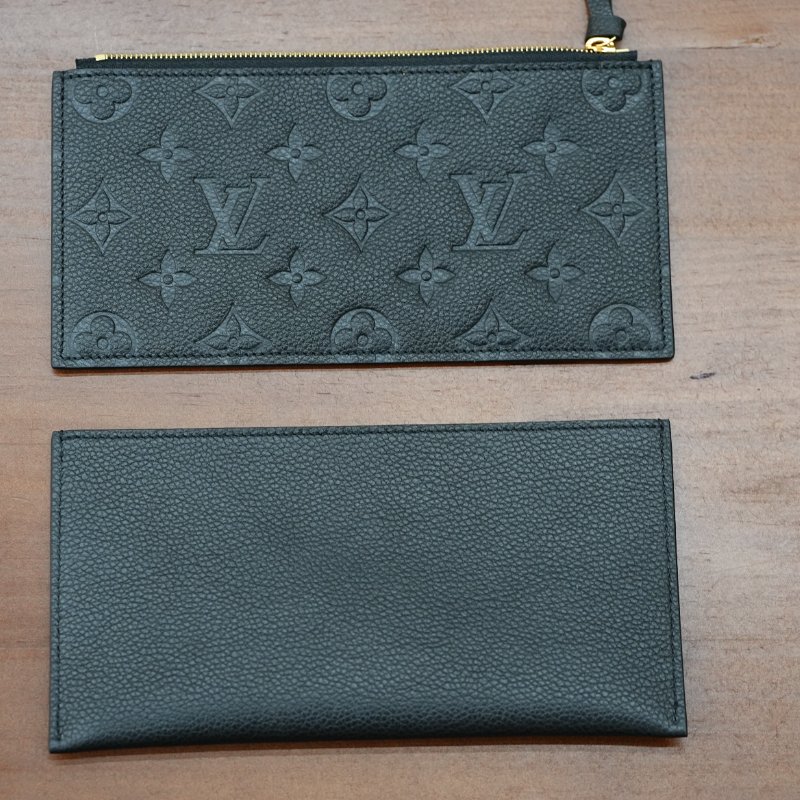 近全新 Louis Vuitton/路易威登  Félicie Pochette三合一黑色壓紋牛皮鏈條斜挎包-6