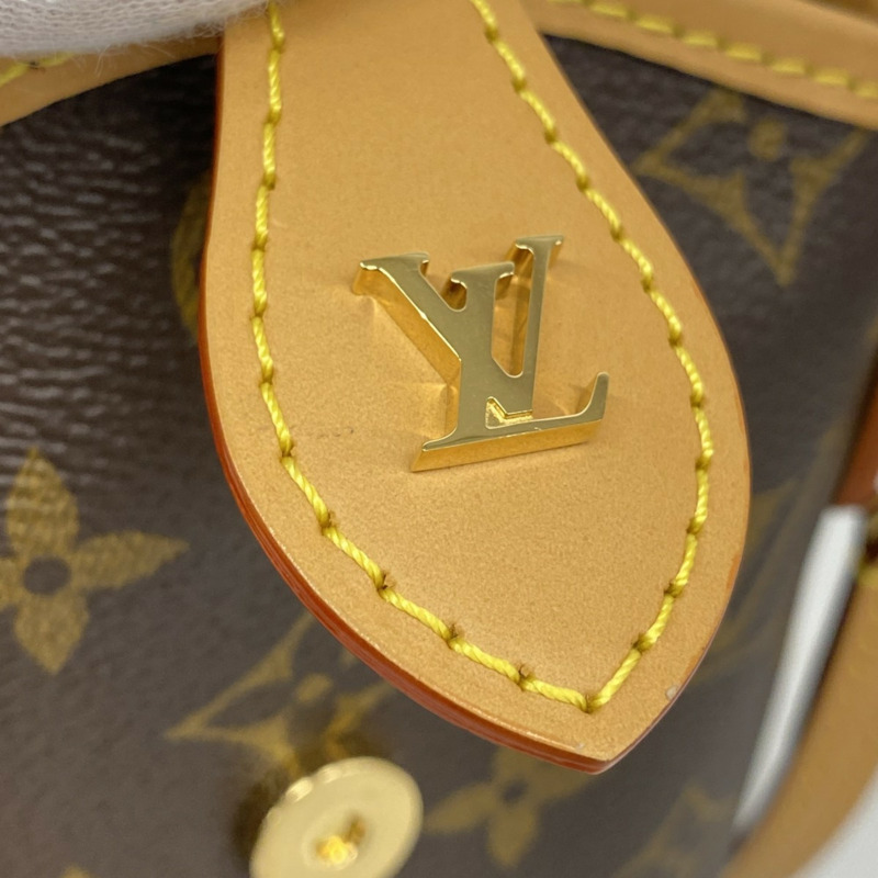 路易威登 Monogram Fold Me 手拿包/肩背包 M80874 棕色 女士-6