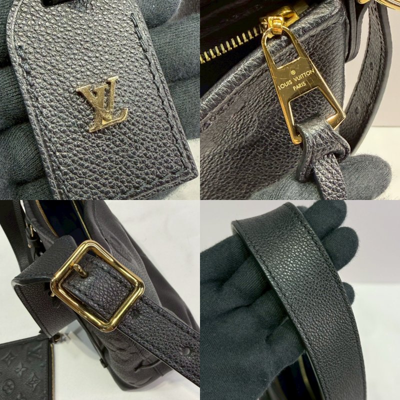 LV CarryAll PM皮革壓紋肩背包-7