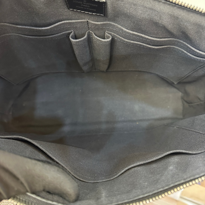 LV路易威登 棋盤格公文包/長 37 x 寬 6 x 高 26 c附件:肩帶-4