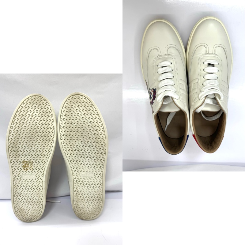 HERMES 愛馬仕 Quick Sneakers 休閒運動鞋 紅藍飛馬-2