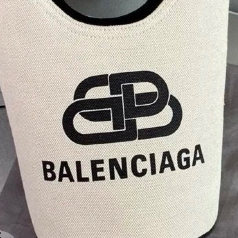 Balenciaga wave tote bag ( White )-1