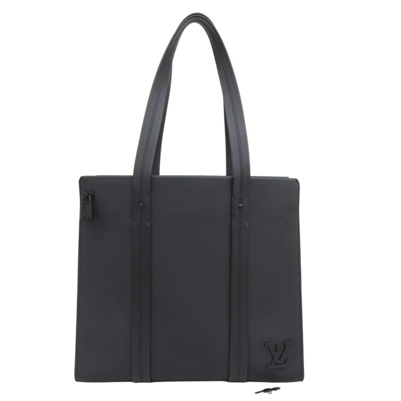 近新 Louis Vuitton LV Aerogram Takeoff 手提包 M57308 肩背包 黑色-0