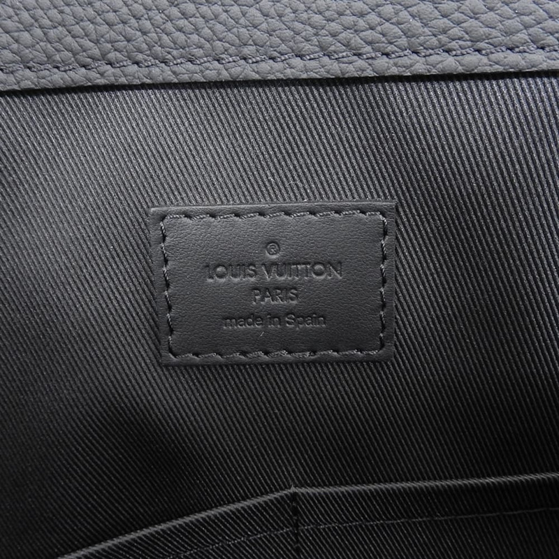 近新 Louis Vuitton LV Aerogram Takeoff 手提包 M57308 肩背包 黑色-9