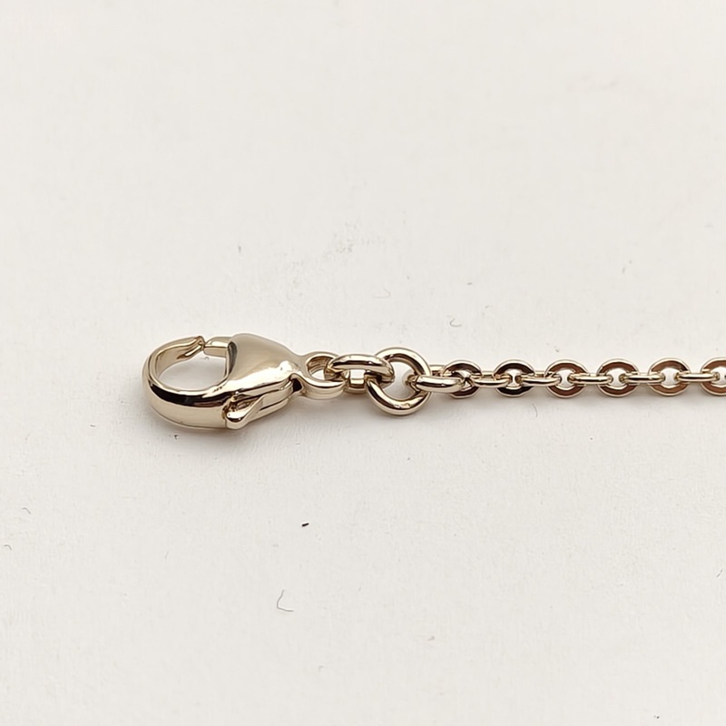 CHANEL 合金25K水鑽蝴蝶結手鏈-4