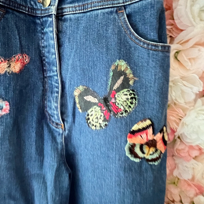 華倫天奴背帶褲28碼-2