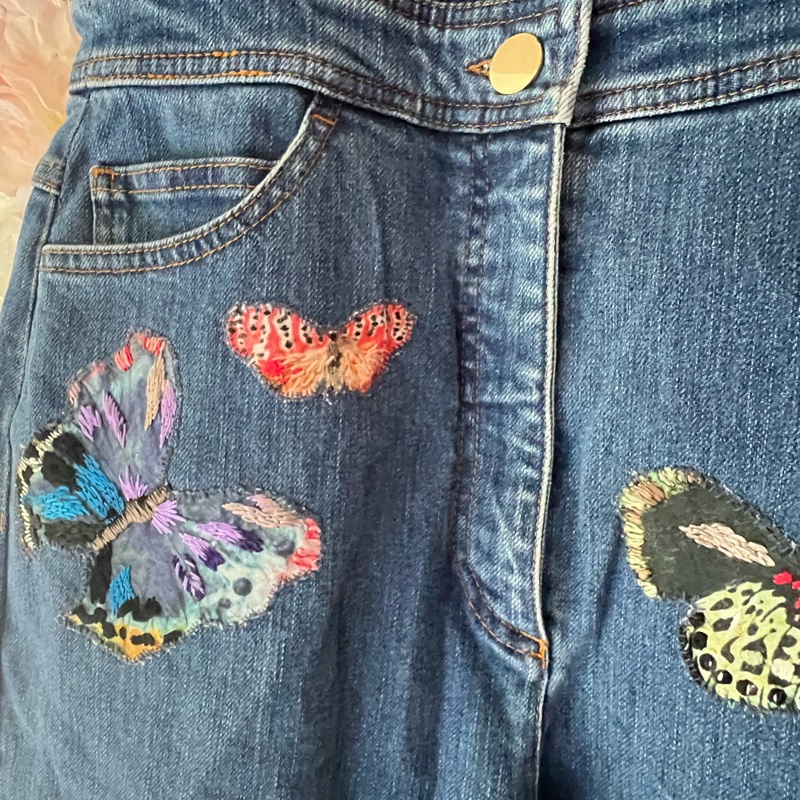 華倫天奴背帶褲28碼-3