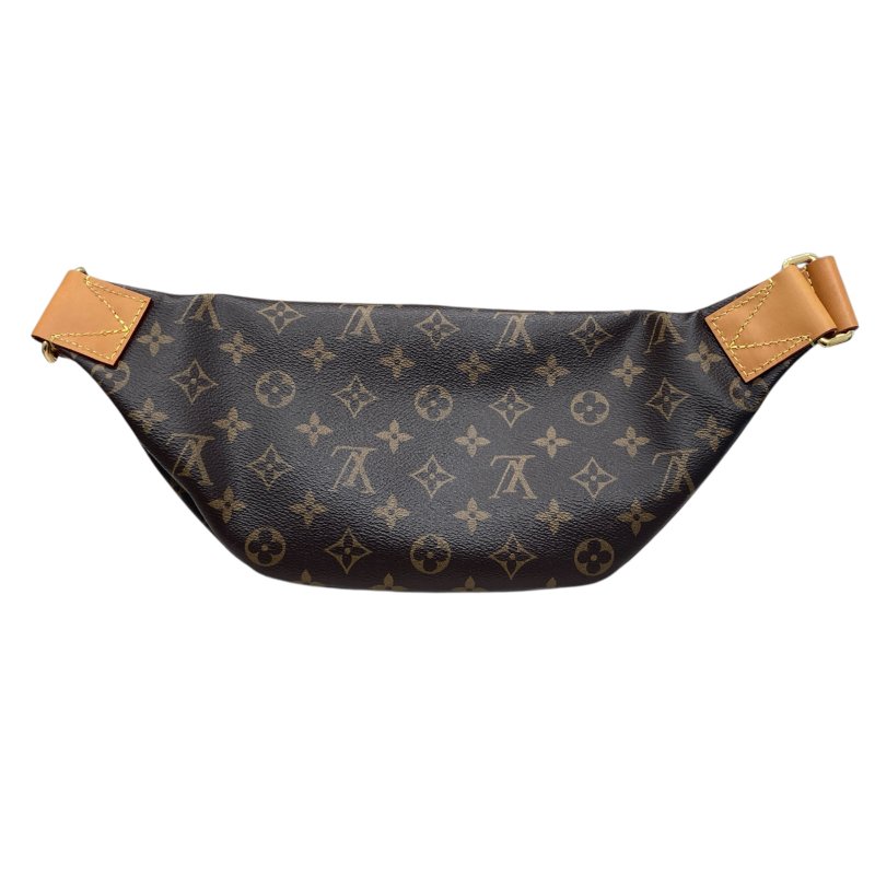 LOUIS VUITTON 路易威登 RUSH腰包 MONOGRAM 塗層帆布 老花 金扣-1