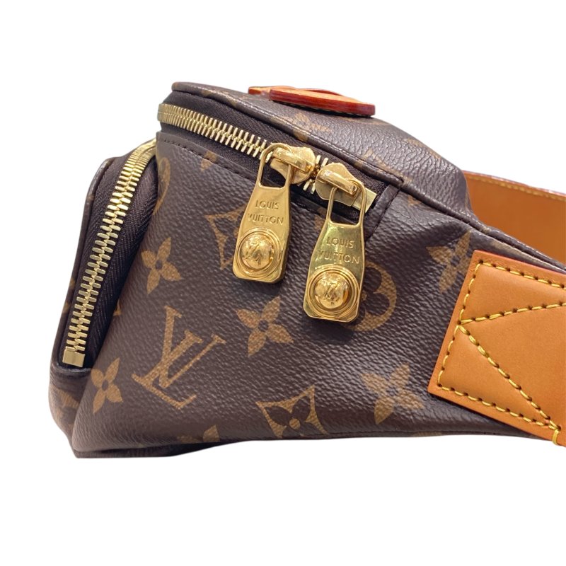 LOUIS VUITTON 路易威登 RUSH腰包 MONOGRAM 塗層帆布 老花 金扣-2