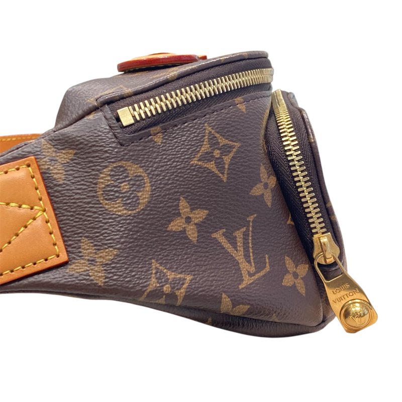 LOUIS VUITTON 路易威登 RUSH腰包 MONOGRAM 塗層帆布 老花 金扣-3