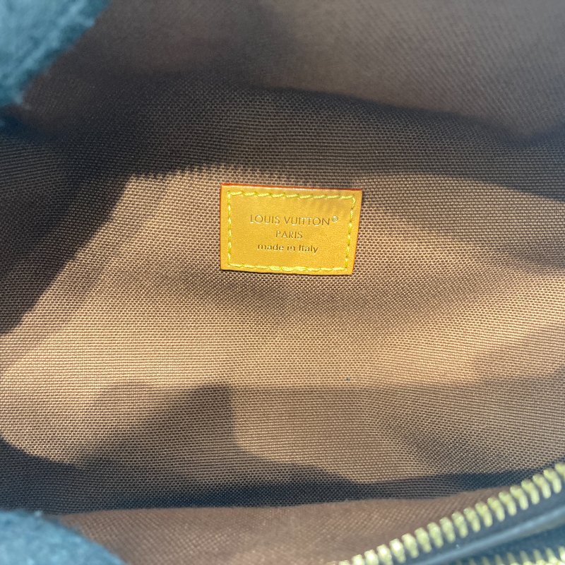 LOUIS VUITTON 路易威登 RUSH腰包 MONOGRAM 塗層帆布 老花 金扣-7