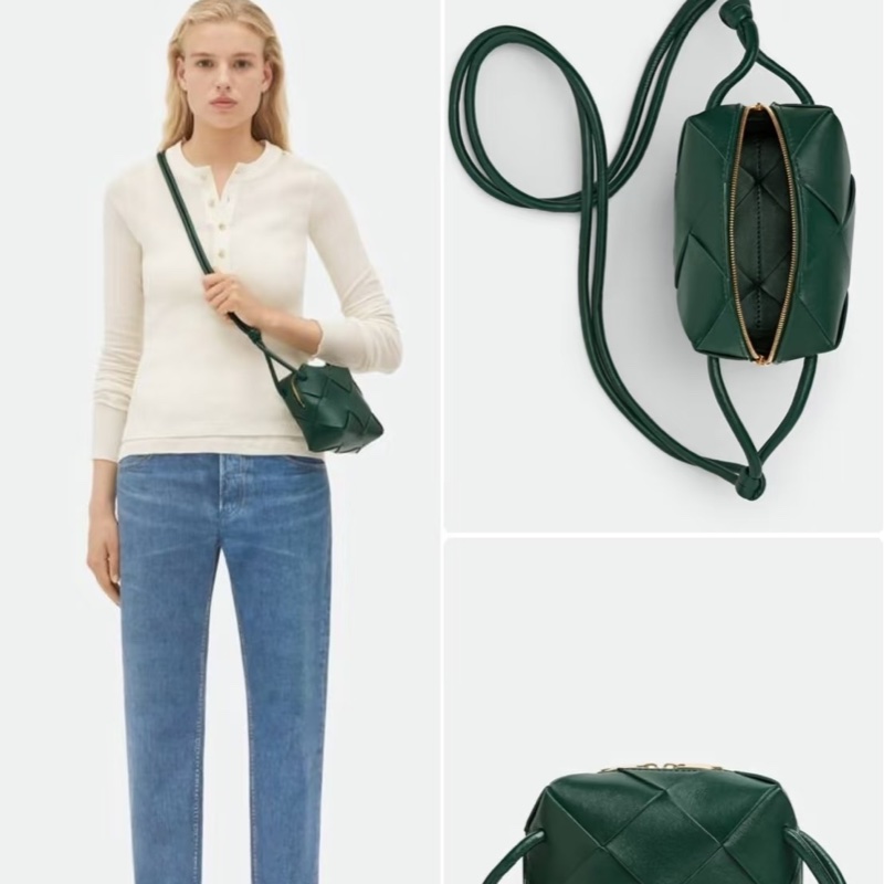 BV BOTTEGA VENETA Mini Cassette Camera Bag-2