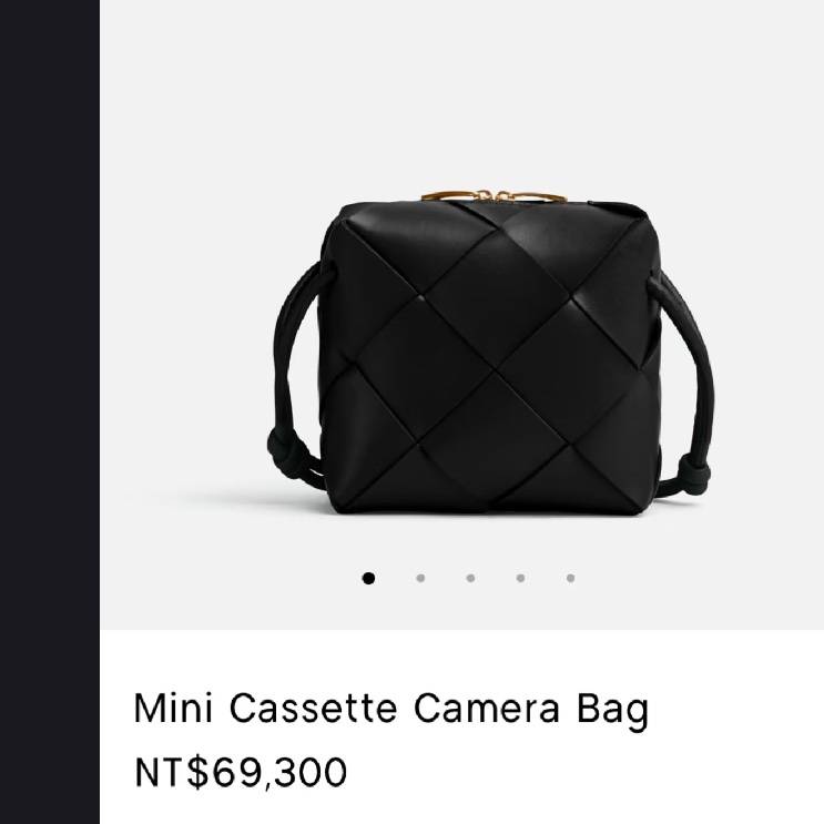 BV BOTTEGA VENETA Mini Cassette Camera Bag-5
