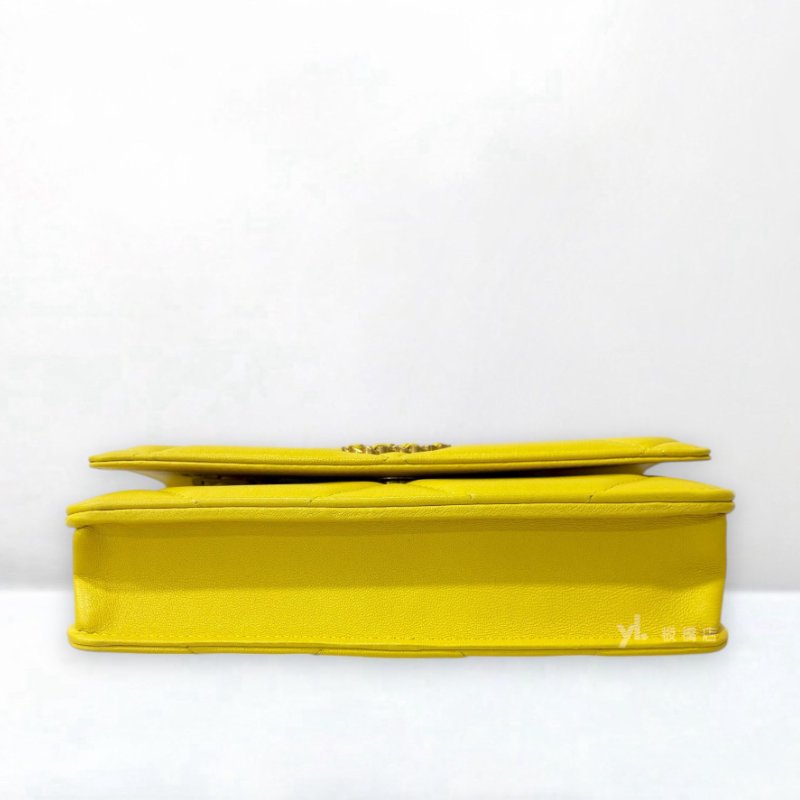 S5345-CHANEL繽紛黃羊皮19系列下蓋WOC-4