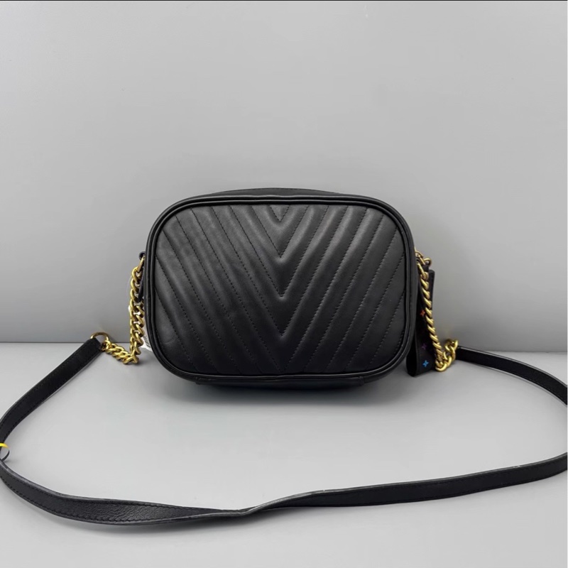 LV 路易威登💎💎New wave相机包黑色/21*14*5cm 19年芯片 B0094-9