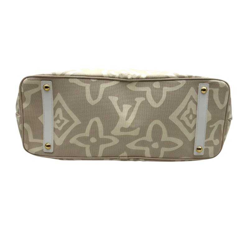 【美收精品】LOUIS VUITTON 塗鴉帆布購物包 C-264【隔月月中將轉賣至日本 上架期限30天】-4