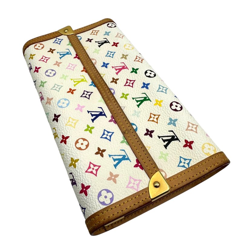 【美收精品】LOUIS VUITTON 村上隆聯名錢包口蓋長夾 C-266【隔月月中將轉賣至日本 上架期限30天】-9